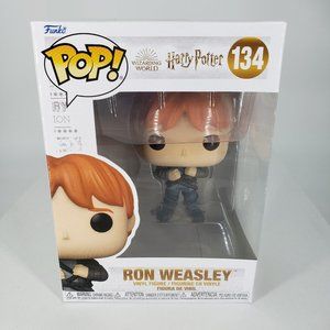 Funko RON WEASLEY in Devil's Snare 134 Harry Potter White Box
